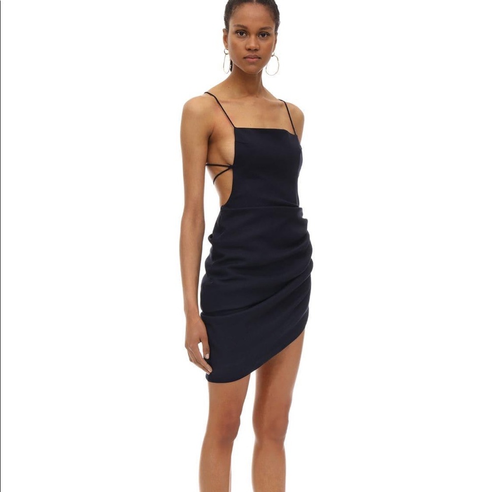 Navy beautiful wool dress